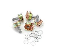 Composants consommateurs d'énergie 5 pièces WH148 1K 2K 5K 10K 20K 50K 100K 250K 500K 1M Ohm 15mm Arbre 6 Broches Cône Linéaire Potentiomètre Rotatif Résistance (Size : 2K Ohm)