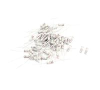 Composants consommateurs d'énergie 60 pièces 1W 2.7 Ohm axia-l Type de plomb PCB montage en Surface résistance à anneau coloré résistance à Film de carbone 3.5mm x 11mm