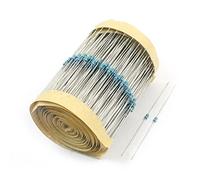 Composants consommateurs d'énergie 600 pièces 1/8W 150K Ohm axia-l plomb à travers le trou PCB montage en Surface couleur anneau Film de carbone résistances fixes