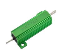 Composants consommateurs d'énergie Résistances fixes montées sur châssis Aluminium Shell 50W Watt 7.5 Ohm Resistors Wirewound Resistor