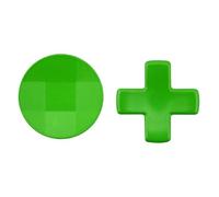 Composants de manette de jeu ABS bouton rond croix jolie clé ronde capuchon tissu bouton accessoires de jeu contrôleur ABS bouton rond croix sensibilité accessoires manette de jeu