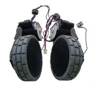 Composants de roue gauche et droite compatibles avec Ecovacs pour aspirateur robot Deebot DX9G - Support de mouvement fiable (R)