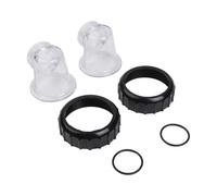 Composants d'insert de circulation pour SPS25 SPS50 SPS75 SPS100, kit de couvercle de pré-filtre transparent avec joints toriques et raccords à vis, pièces de rechange en plastique pour l'entretien du