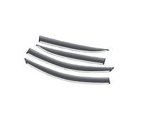 Composants du cadre Garniture De Déflecteurs Couverture Sourcil Pluie Pare-soleil Style Voiture Pour Ford Pour Edge Endura 2015 2016 2017-2023