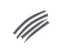 Composants du cadre Garniture De Pare Brise Fenêtre Latérale Style Voiture Protège-sourcils Pluie Pour Golf Sportsvan SV 2015 2016-2020(Transparent)