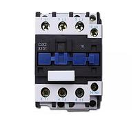 Composants électroniques Contacteur CJX2-3201 LC1D contacteur ca 32A.1NC montage sur Rail DIN triphasé alimentation électrique industrielle Contattore 220V bobine 380V 24VAC (Color : Ac 24v)