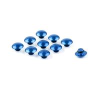 Composants Fixation 10Pcs Motorcycle Moto Universal M10 8MM Hex Socket Screw Nut Head Cover Cap Aluminum Alloy Motorcycle Bolts And Nuts Accessories