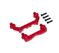 Composants Jouets RC Compatible Avec Mjx Pour Hyper Go 14209 14210 H14BM Pièces De Mise À Niveau De Voiture Télécommandée Piliers De Coque Avant Et Arrière En Aluminium Piliers De Carrosserie(Red)
