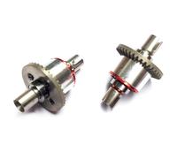 Composants Jouets RC Compatible avec Wltoys 144001 124019 124018 RC Car Upgrade Parts Accessoires De Rechange 2 Pièces Engrenage Différentiel Entièrement en Métal