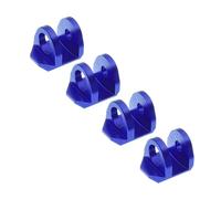 Composants Jouets RC Pour Arrma Pour Granite Pour Grom Pour Typhon 1/18 / 1/14 4 Protections D'amortisseurs Renforcées En Alliage D'aluminium Pièces RC(Blue)