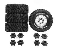 Composants Jouets RC Pour Arrma Pour Hsp Pour Hpi Pour Mojave 4S Truck 1/8 Pneus W219 12/14/17MM Adaptateur Modèle De Voiture RC Accessoires De Mise À Niveau De Camion(WHITE)