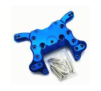 Composants Jouets RC pour Arrma pour Kraton pour Outcast 8s ARA320475 ARA320476 1/5 Supports D'amortisseurs Avant Arrière Aluminium Pièces Rechange Modèles Réduits Radiocommandés(Blue,Front)