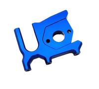 Composants Jouets RC pour Arrma pour Mojave pour Typhon pour Senton pour Kraton pour Outcast ARA320468 ARA320469 Support Moteur Coulissant Et Plaque en Aluminium(Blue)