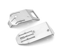 Composants Jouets RC pour ARRMA pour Typhon pour Grom Mega 1/18 RC Voiture Mise À Niveau Pièces Accessoires Acier Inoxydable Pare-Chocs Châssis Plaque Antidérapante