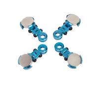 Composants Jouets RC Pour Axial Pour HSP Pour SCX10 D90 1/10 Kit Fixation Carrosserie Invisible Stealth Accessoires Réparation Modification Amélioration Pour Voitures RC(Blue)