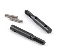 Composants Jouets RC Pour Axial Pour SCX10 III AR45 Essieu Portique Essieu Universel Joint Cardan Avant Arbre Droit Arrière Acier Arbres Transmission Pièces RC(Rear Axle Shaft)