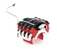 Composants Jouets RC Pour Axial Pour Traxxas Pour SCX10 II III Pour TRX4 D90 Pour Redcat 1/10 LS7 V8 Radiateur, Ventilateur Et Dissipateur Thermique Pour Voiture RC Crawler