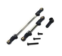Composants Jouets RC Pour Hyper GO Pour MJX H12Y Biellette Direction Métal Bras Servo Accessoires Pièces Mise À Niveau Modèles Réduits Voitures Camions Buggies RC Crawlers(Black)