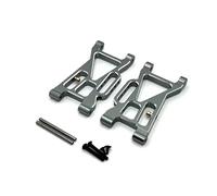 Composants Jouets RC Pour Hyper GO Pour MJX Pour 10208 1/10 Kit De Pièces Rechange En Métal Pour Bras Inférieur Avant Accessoires Pour Voitures RC Tout-terrain(Grey)
