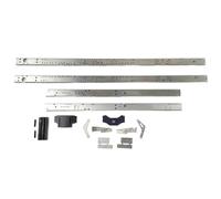 Composants Jouets RC pour Tamiya 1/14 6X6 Ensemble Complet Acier Inoxydable Poutres Universelles sous-poutres RC Camion Remorque Benne Bricolage Pièces