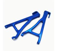 Composants Jouets RC pour Traxxas pour E-Revo 2.0 Et pour VXL 8631/8632 1/10 Bras De Suspension Inférieurs Avant en Aluminium Gauche Et Droite - Pièces De Rechange(Blue)