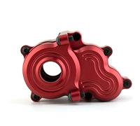 Composants Jouets RC pour Traxxas pour E-revo pour Vxl 2.0 1/10 8691 Transmission Boîte Vitesses en Métal Couvercle Coque Boîtier Différentiel(Red)