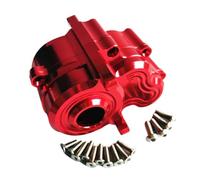 Composants Jouets RC pour Traxxas pour E-revo pour VXL 2.0 8691 Boîte De Vitesses Centrale en Aluminium Télécommande Pièces De Mise À Niveau Et De Modification De Voiture(Red)