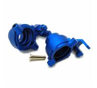 Composants Jouets RC pour Traxxas pour Maxx 8937 1/10 Blocs Direction Aluminium Bras Avant Pièces Mise À Niveau Modification pour Voitures Télécommandées(Blue)