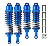 Composants Jouets RC pour Traxxas pour Slash 2WD 1/10 Choc en Aluminium Bleu Rouge Modification Accessoires Mise À Niveau Pièces Réparation Modèles Jouets Rechange(Blue)
