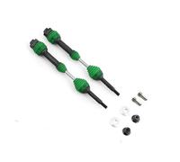 Composants Jouets RC pour Traxxas pour Slash pour Rustler pour Hoss pour Stampede pour VXL 4X4 1/10 Arbre D'entraînement Arrière en Acier CVD Pièces Mise À Niveau Voiture RC(Green,Front)