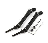 Composants Jouets RC pour Traxxas pour Slash pour Rustler pour VXL pour Stampede 4X4 1/10 Acier CVD Avant Arrière Arbre Transmission Assemblage Robuste RC(Black,Rear)