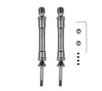 Composants Jouets RC pour Traxxas pour Slash pour Rustler pour VXL pour Stampede 4X4 1/10 Acier CVD Avant Arrière Arbre Transmission Assemblage Robuste RC(Gray,Rear)