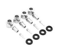 Composants Jouets RC pour Traxxas pour TRX-4 pour TRX-6 1/10 4 Pièces 9mm Roue en Alliage D'aluminium Moyeu Hexagonal Bricolage Accessoire D'assemblage Mise À Niveau