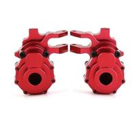 Composants Jouets RC pour Traxxas pour TRX-4 pour Trx4 1/10 Couvercle Boîte Vitesses D'essieu en Alliage Jointures Tasse Direction Mise À Niveau des Pièces Réparation(Red)
