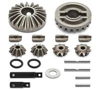 Composants Jouets RC Pour Traxxas Pour X-maxx 2.0 Pour Maxx Pour Slash Steel Diff Gear Kit 8982/8989 Engrenages Voitures Rc Mise Niveau Pièces Accessoires(8989)