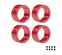 Composants Jouets RC Pour X-MAXX 8S Pour XRT 8S Pour E-Revo 2.0 TRA 7754 7754X 1/5 1/6 1/10 Kit Manchons Transmission Alliage D'aluminium Pièces Rechange Modèles Réduits RC(Red)