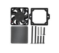 Composants Modèles RC Compatible avec TRAXXAS pour Trx4 pour Trx6 1/10 RC Crawler Cars Pièces De Mise À Niveau Accessoires De Remplacement Kit De Ventilateur De Refroidissement ESC(Black)