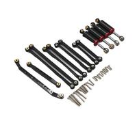 Composants Modèles RC Pour FMS Pour Fire Pour Horse Pour Eazyrc Pour Thunder Storm 1/18 RC Télécommande Voiture Métal Accessoires Mise À Niveau Amortisseur Pour Chariot Ensemble(Black)