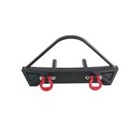 Composants Modèles RC Pour MN Pour MN128 1/12 RC Voiture Métal Pare Chocs Avant Ceinture Anti Collision Treuil Trou Dinstallation Pièces De Mise À Niveau Accessoires(Black)