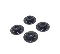 Composants Modèles RC Pour Songguolin SG-2801 Édition Pour Mini Alloy Pour Defender D90 RC Adaptateur Hexagonal 7 Mm Pièces Mise Niveau En Métal Pièce Modification(Black)