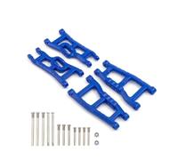 Composants Modèles RC Pour Traxxas Pour Slash 2WD Pour VXL Pour Nitro Pour Slash Pour Rustler Pour Raptor 1/10 Bras Suspension Avant Et Arrière En Nylon Pièces De Voiture RC(Blue)