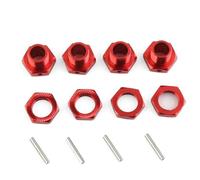 Composants Rc pour Arrma 1/7 pour Infraction pour Limitless pour Felony 6S 1/8 pour Typhon 6S Adaptateur Moyeu Hexagonal Roue Métal 17 avec Écrou Mise Niveau Voiture RC