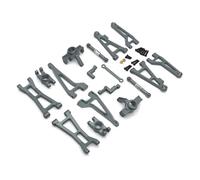 Composants Rc pour Haiboxing pour HBX SG1601 SG1602 16889 16889A 16890 16890A 1/16 RC Kit Pièces Mise Niveau Voiture Modification Bras Suspension Métal Ensemble Coupelles Direction