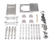 Composants Rc Pour MN Pour MN168 Pour MN78 Modèle 1/12 Pièces De Voiture RC Mise À Niveau En Métal Doccasion Accessoires Kit Vulnérabilité Damortisseur Tige(Silver)