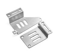 Composants Rc Pour Tamiya Pour King Pour Hauler 1/14 Adaptateur Boîte En Acier Inoxydable Support Fixation Accessoires Voiture RC Réparation Modification