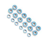 Composants Rc pour Tamiya pour M-05 M-06 18 Pièces Kit De Roulements À Billes Scellés en Caoutchouc Pièces De Voiture RC Dancing Rider Mises À Niveau Accessoires De Remplacement