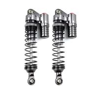 Composants Rc Pour TRX4 Pour Axial Pour SCX10 90046 D90 KM2 Y05 1/10 RC Track Vehicle Parts 1 Paire Damortisseurs À Distance Entièrement En Métal(Titanium)