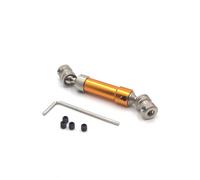 Composants Rc Pour WLtoys 12427 12429 12428 12423 FY01 FY02 FY03 RC Car Parts Metal Upgrade Rear Driveshaft Replacement Repair(Yellow)