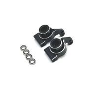 Composants Rc Pour WLtoys Pour JJRC C8803 Pour Rlaarlo 1/14 1/12 Roulement Cuvette Arrière Métal Pièces Rechange Pour Voiture RC Accessoires Remplacement Réparation(Black)