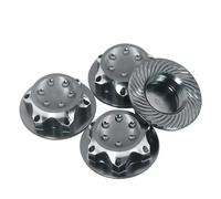 Composants Rc pour X-maxx pour Summit pour E-revo pour Arrma 1:8 Cache Moyeu Roue Cache Anti-poussière Écrou Hexagonal 17 Mm Modèle Voiture Rc